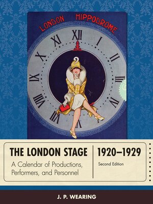 cover image of The London Stage 1920-1929